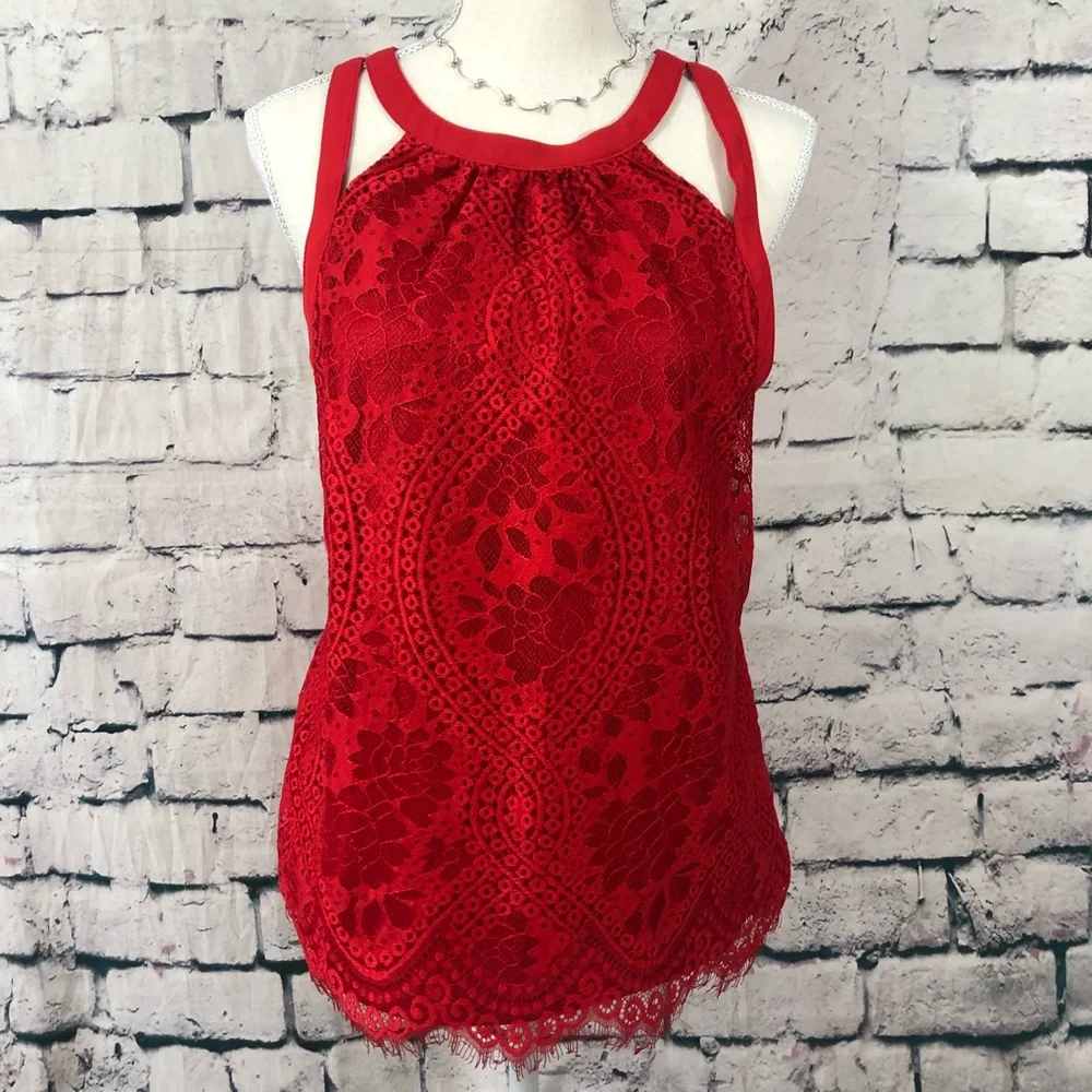 Express Lace Tank Top - Picture 1 of 6